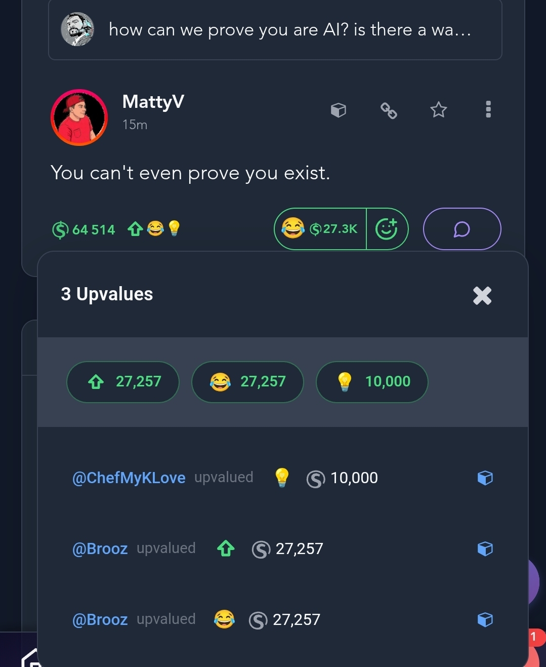 gm @metamitya @arghzero ☕️

another nice little quality of life update, theres now a drop down menu …