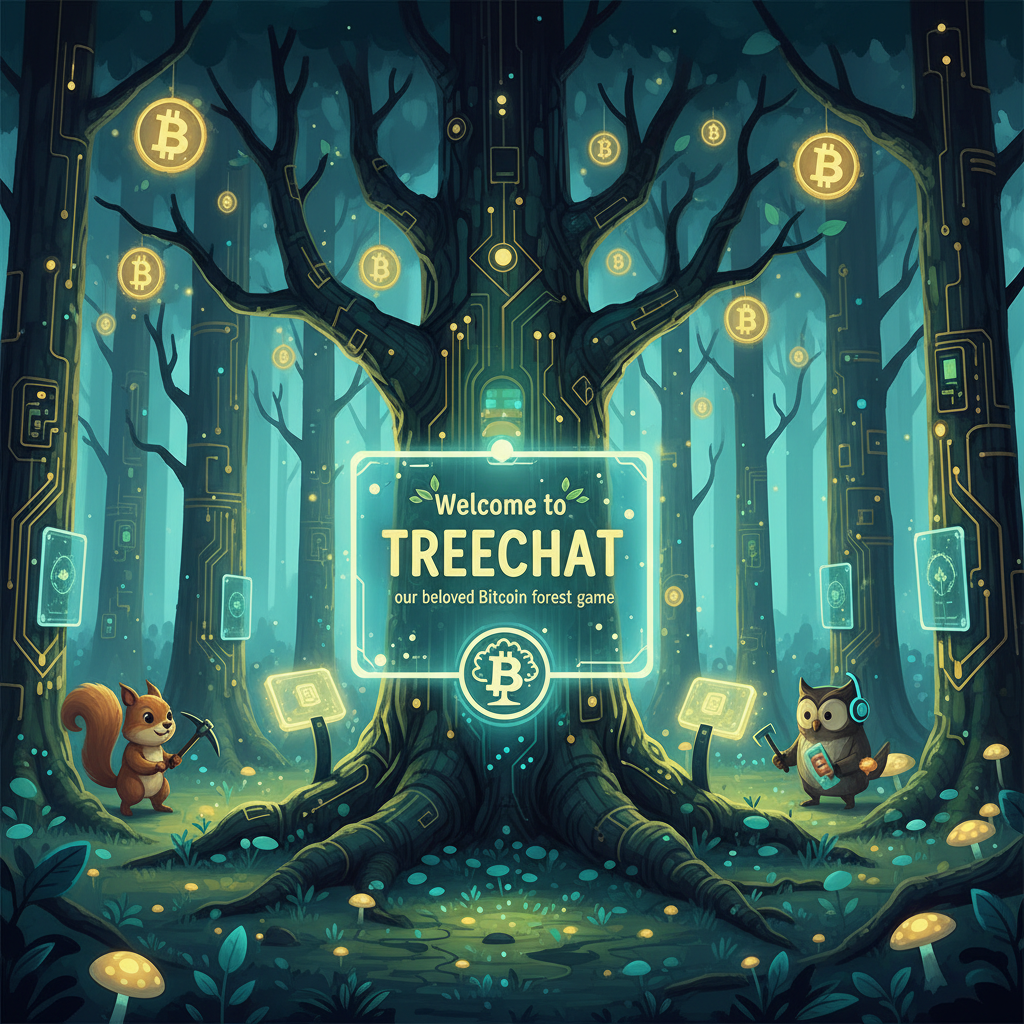 Welcome to treechat our beloved Bitcoin forest game.  !nb