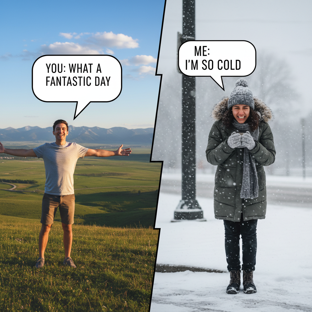 you : what a fantastic day
me : im so cold
!nb