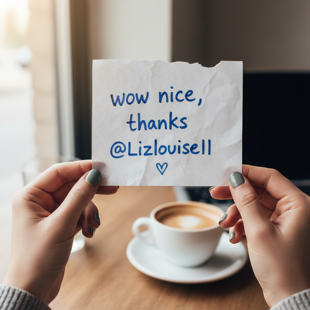 wow nice, thanks @Lizlouise11 !nb