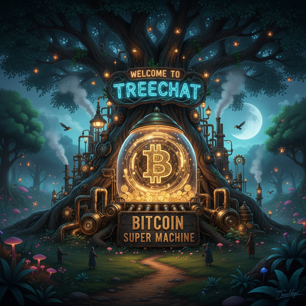 Welcome to treechat Bicoin super machine. !nb