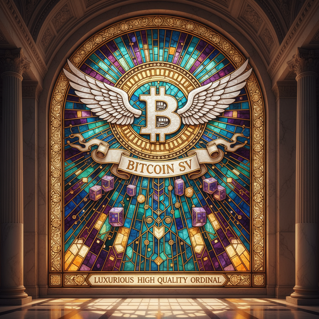 !nb beautiful Bitacoin stained art most (Luxurious High quality ordinal) to ever exist. On bitcoinSV
