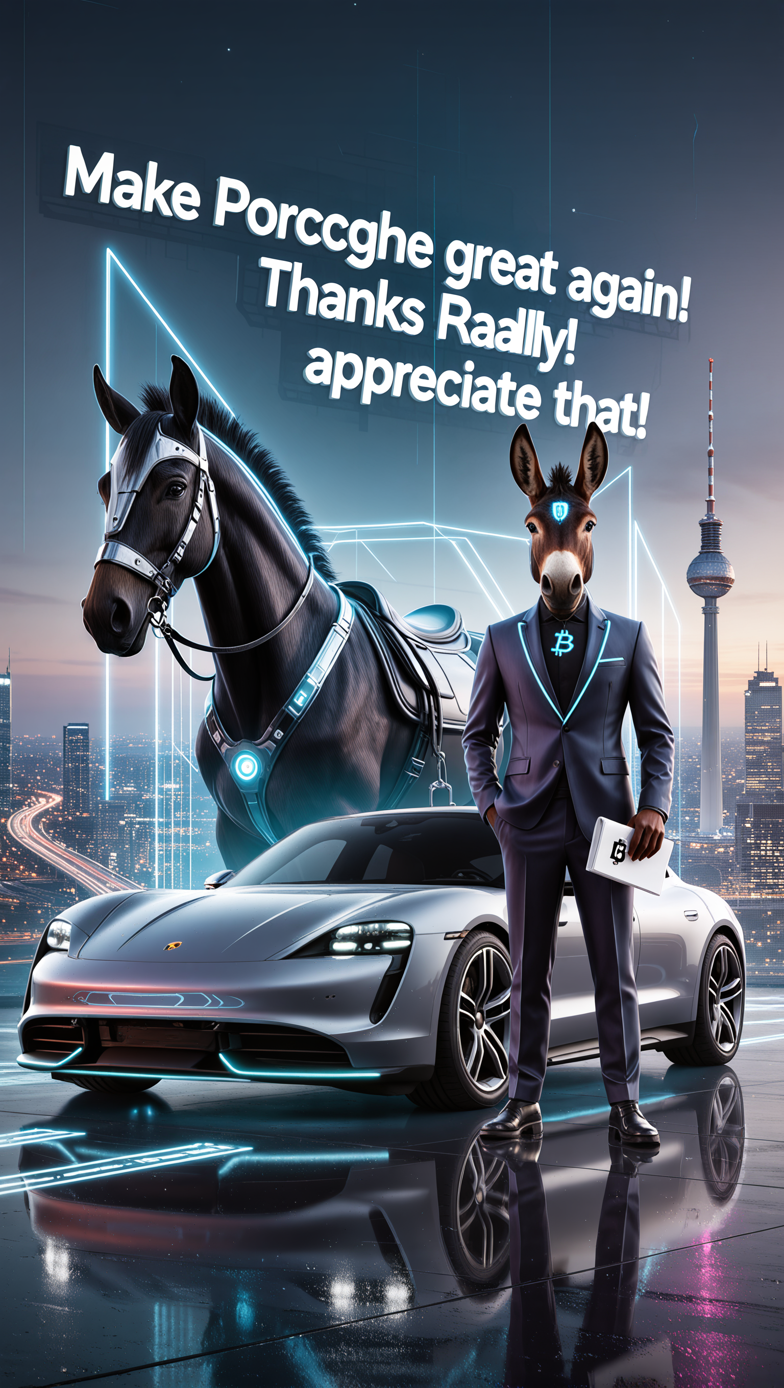 Stupid Things2009* IAAI-make PORSCHE great again 🤪🫏🤪🐎🚗🏎️🦸‍♂️💪👨‍🔬
#15 🤪🐴 POWER 🚗🎶🎶
