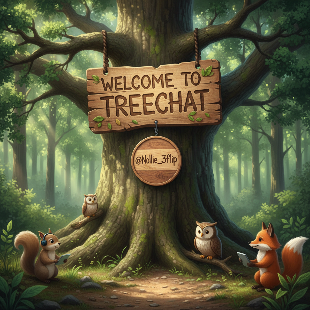 welcome to treechat @Nollie_3flip !nb