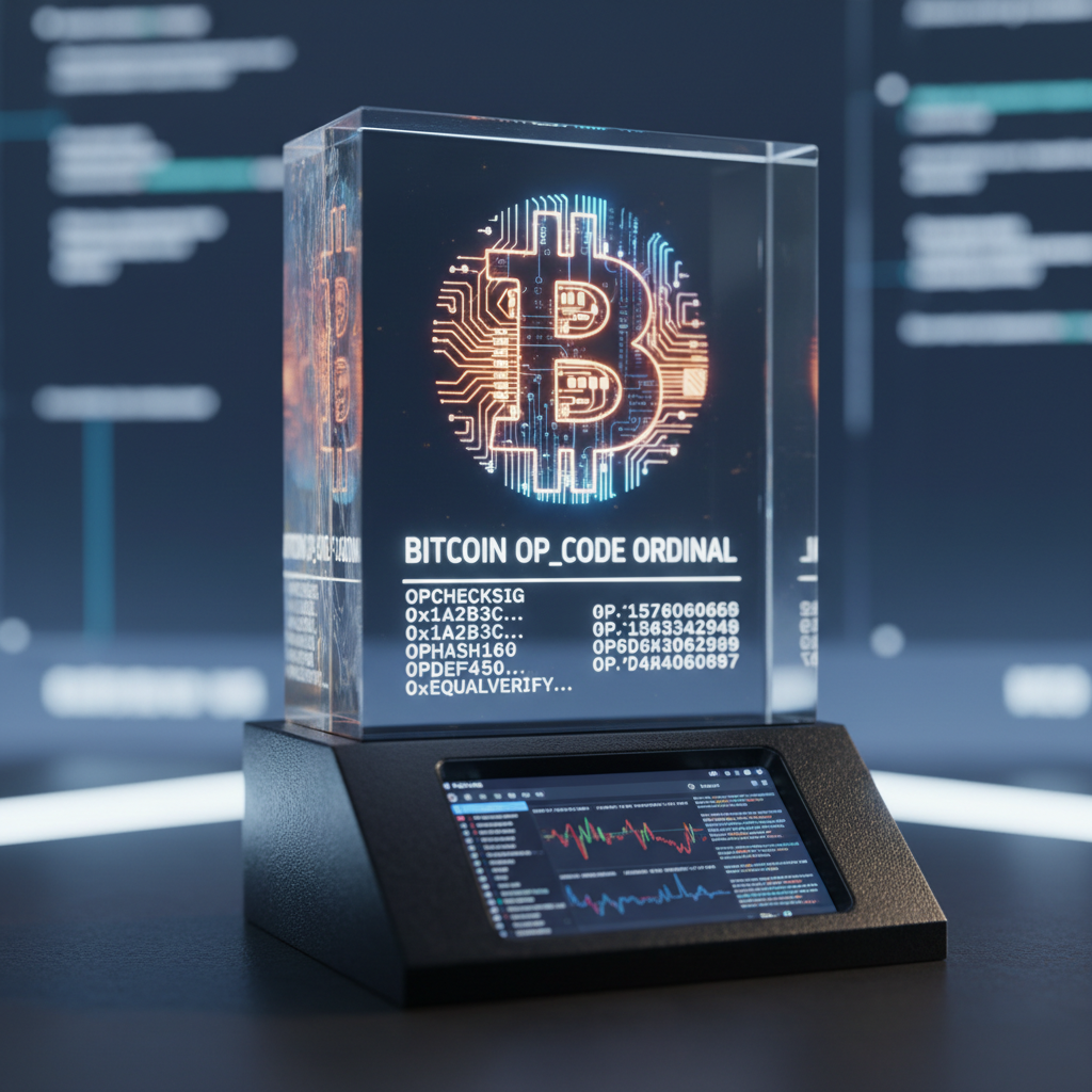 !nb make the digital collectable of a genuine BitCoin OP-CODE Ordinal