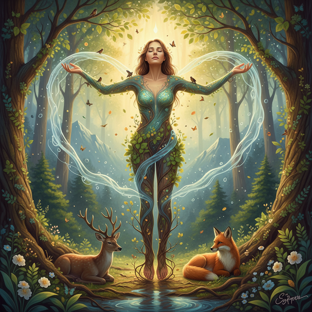 The ability to tune into nature and be at one with it !nb