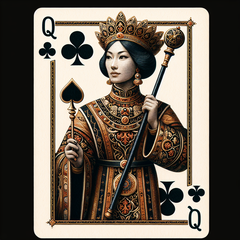 Queen of Clubs !dalle