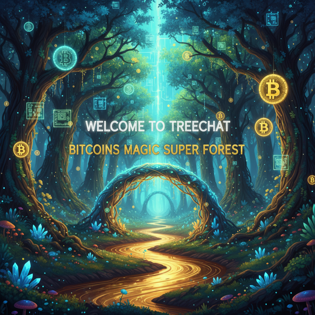 Welcome to treechat Bitcoins magic super forest.!nb