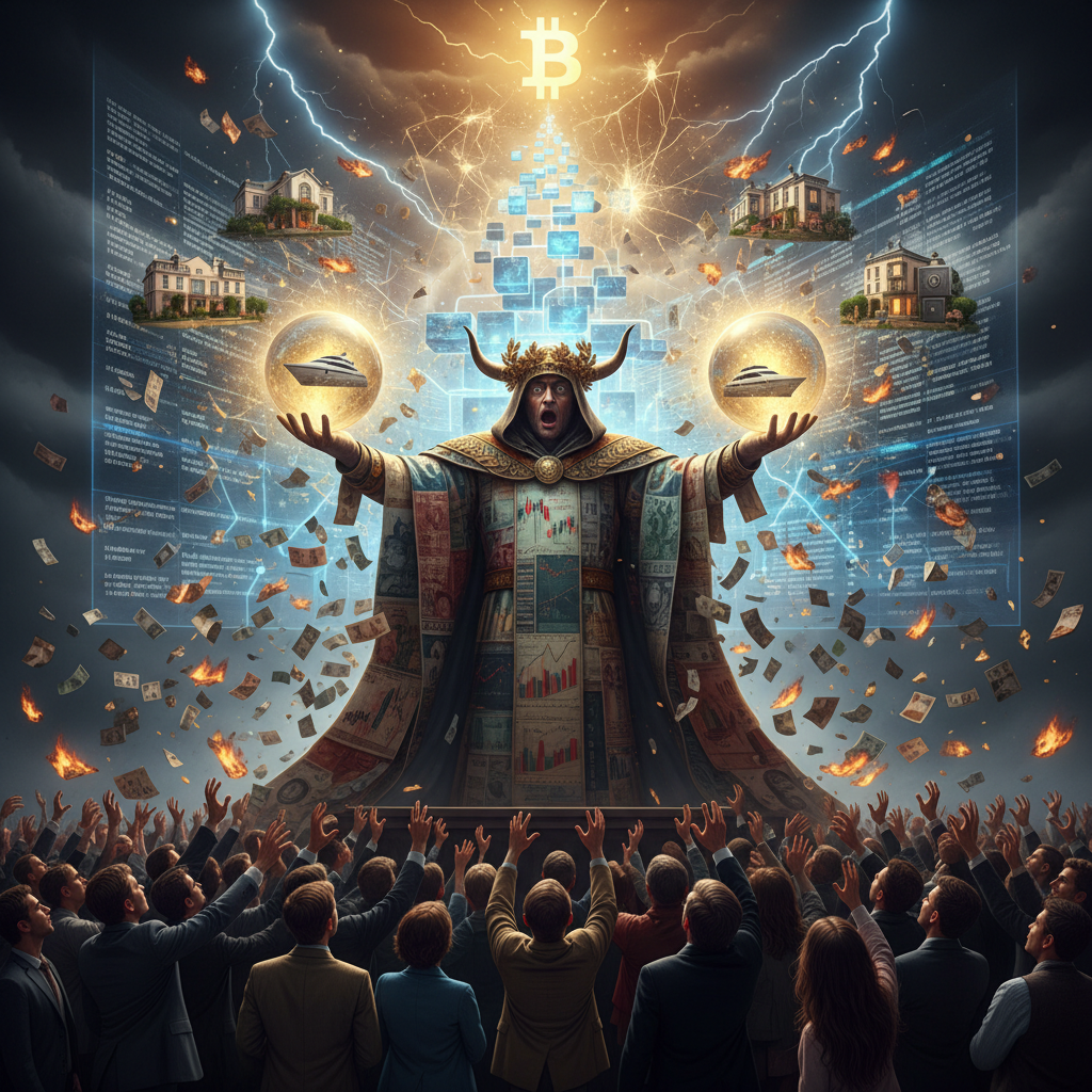BITCOIN: THE FALSE PROPHET OF FINANCE
Every age creates its prophets.
Voices promising prosperity.
…