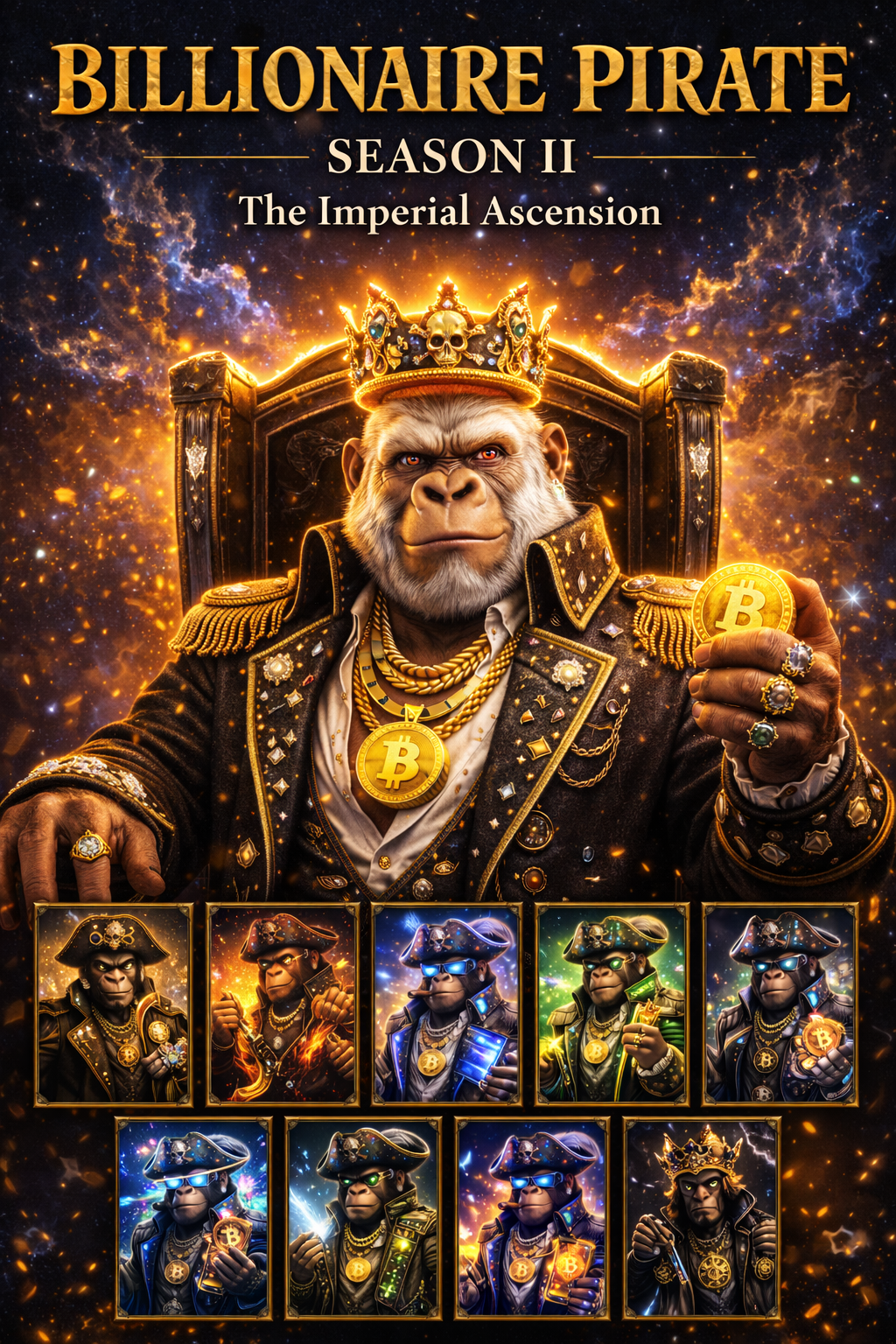 🏴‍☠️💎 BILLIONAIRE PIRATE — SEASON II: THE IMPERIAL ASCENSION
The evolution is complete.
Power has asce…