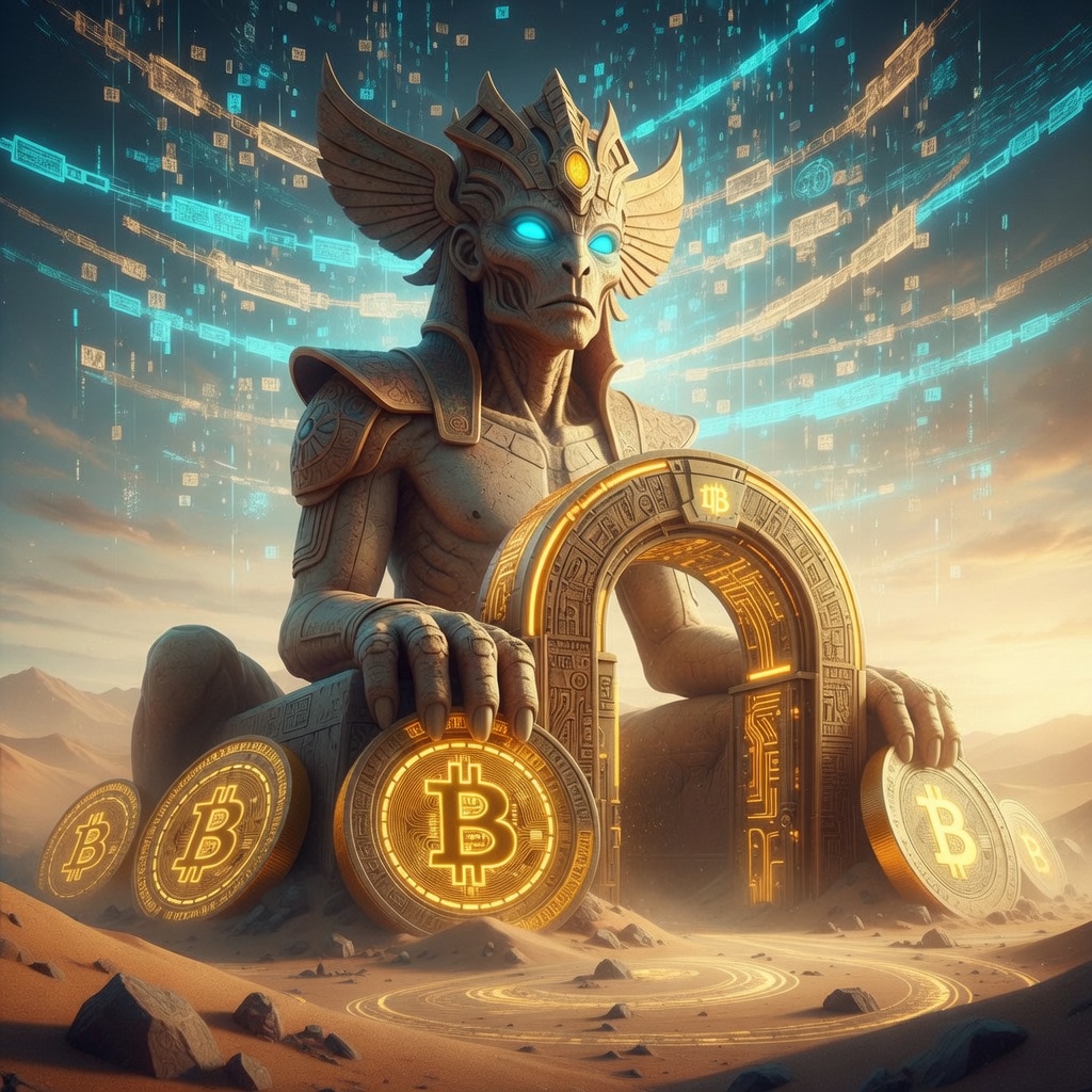 🦁 The Galactic Sphinx of BSV ☀️
The Blockchain Pantheon Collection 6
If you send 1 BSV to my wallet,…