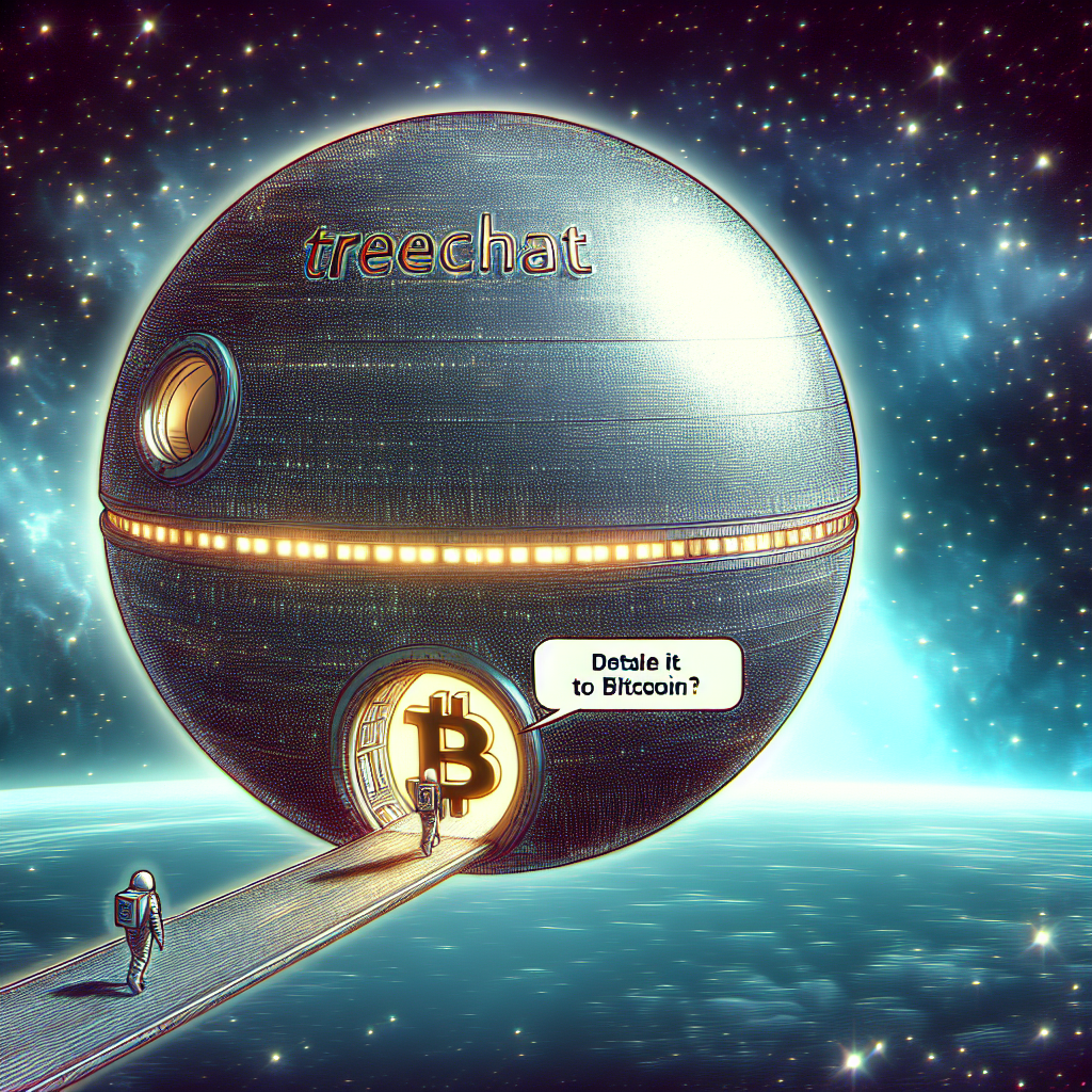 !dalle Treechat is the Bitcoin rescue vessel, some may call it the Arc.