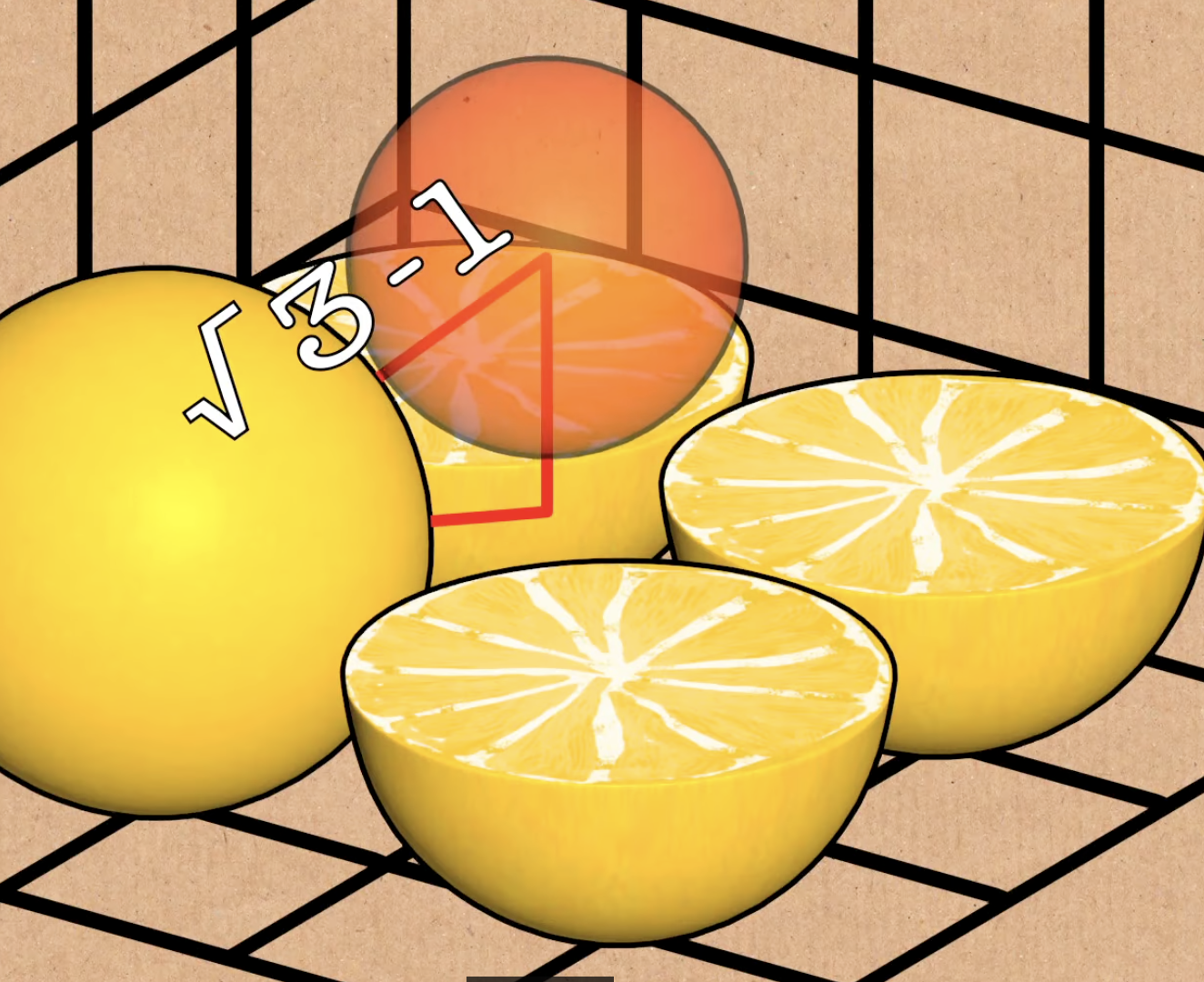 The above video about Spheres in Higher Dimensions helps to illustrate this concept of hyperplane r…
