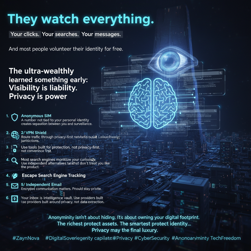 They watch everything.
Your clicks. Your searches. Your messages.
And most people volunteer their i…