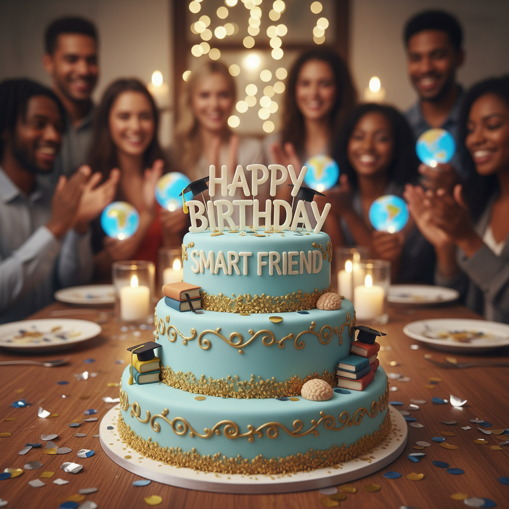 Happy birthday smart friend. !nb
