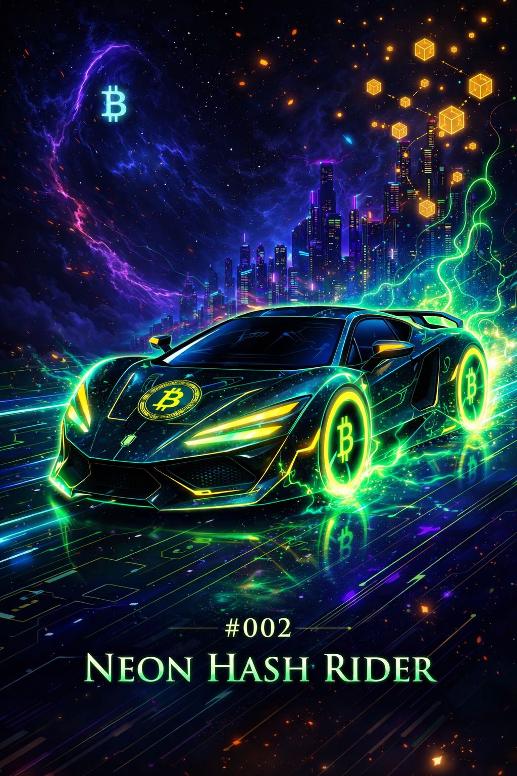 2️⃣ Neon Hash Rider