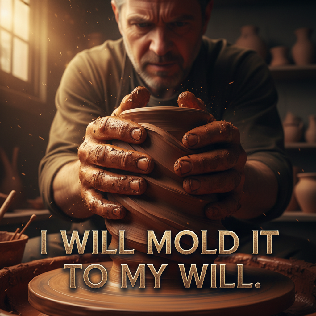 i will mold it to my will !nb