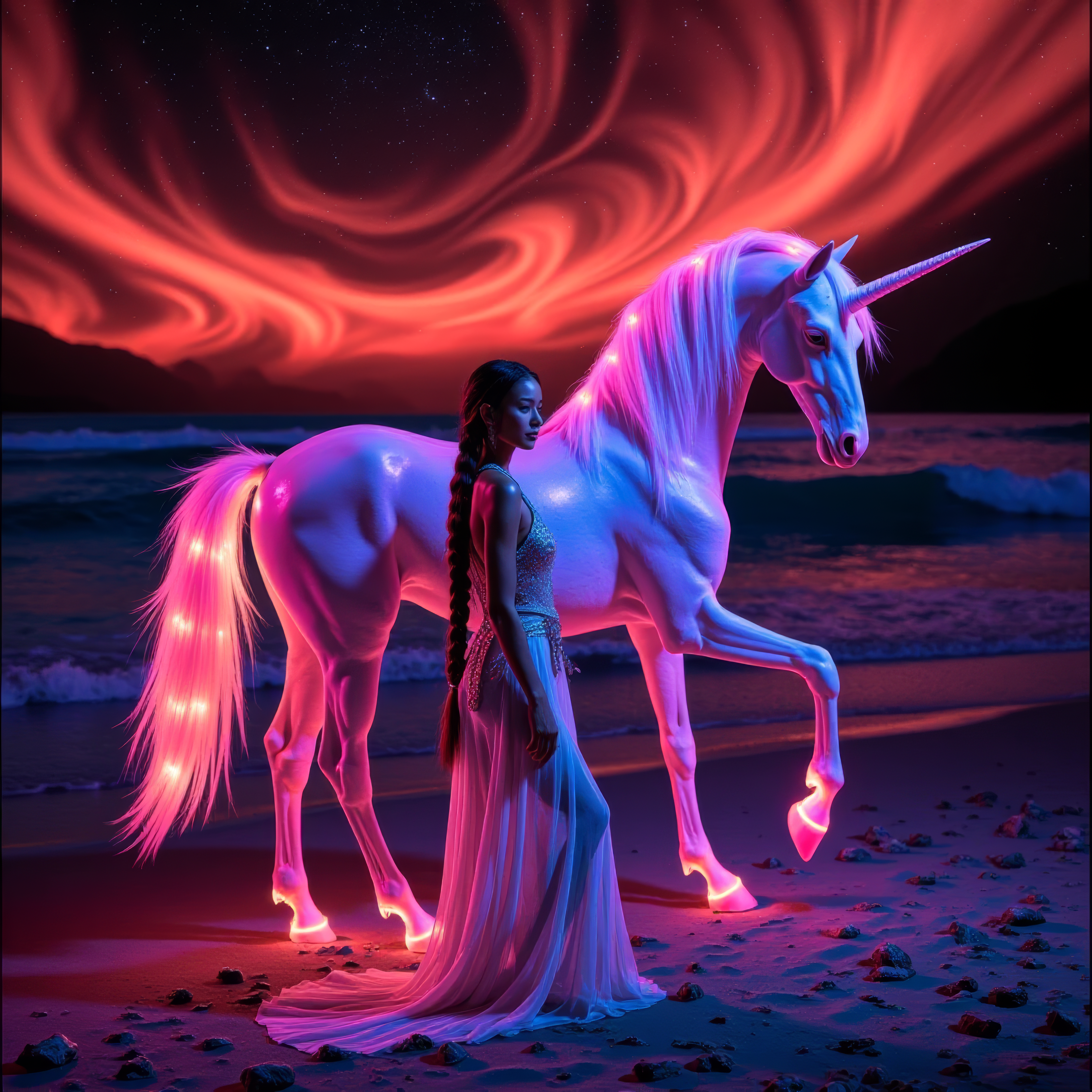 Lit for the long weekend...✨️🌊🦄🌌🐈‍⬛
#Xmarks via Mirrorize AI w/ Topaz Labs 🧼 
#AIart️️️️️️️️️️️️️️️️️️️️️️️️️️️️️️️️️️️️️️️️️️️️️️️ #MirrorizeAI 🪞
#A…