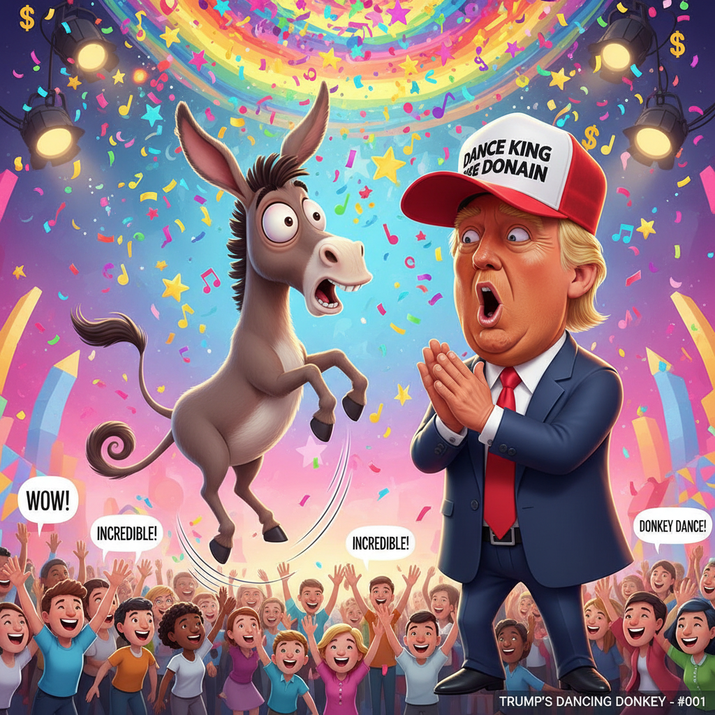 Victory by Accident
!nb A silly donkey tripping over his own feet and accidentally performing an am…