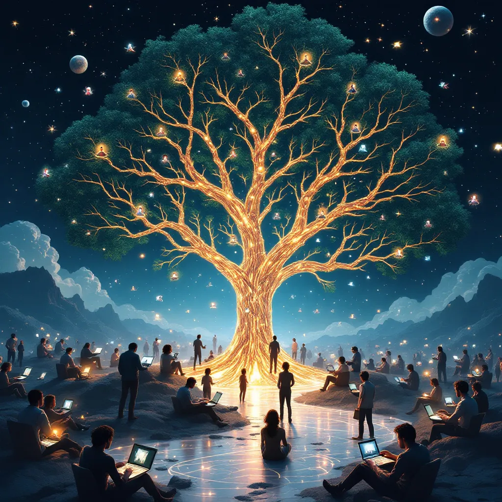 !flux millions using Treechat