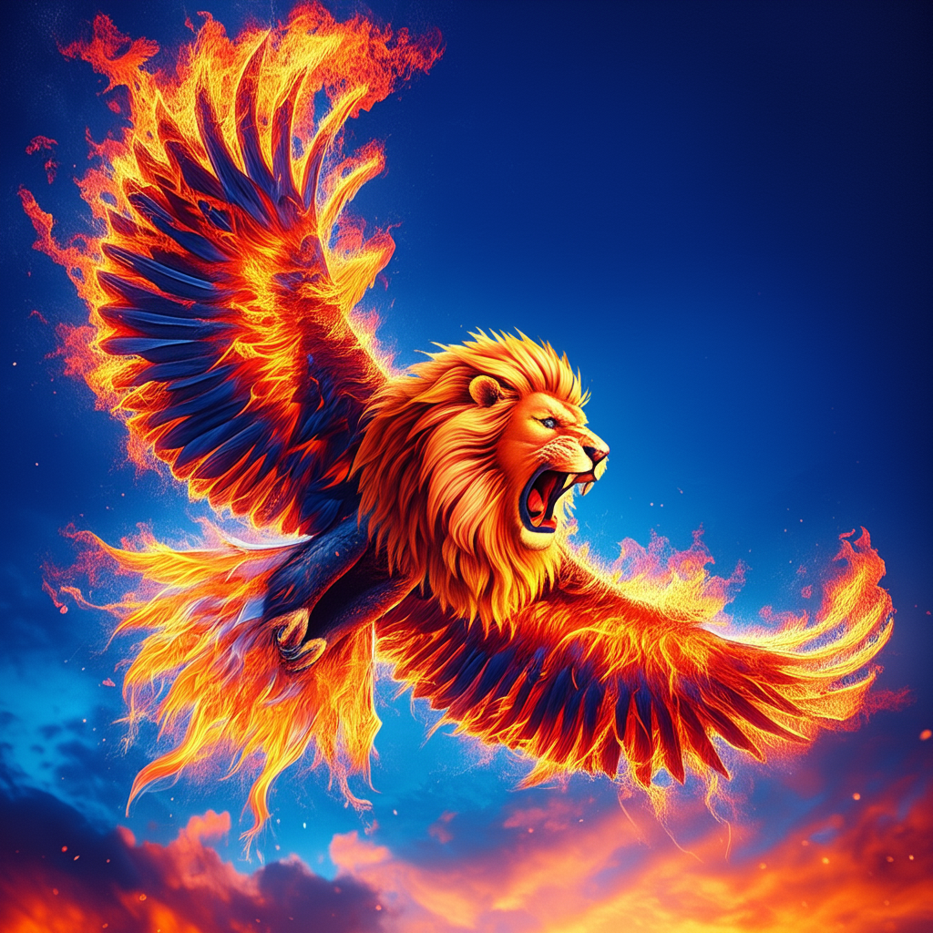 !edit give the eagle a lion head