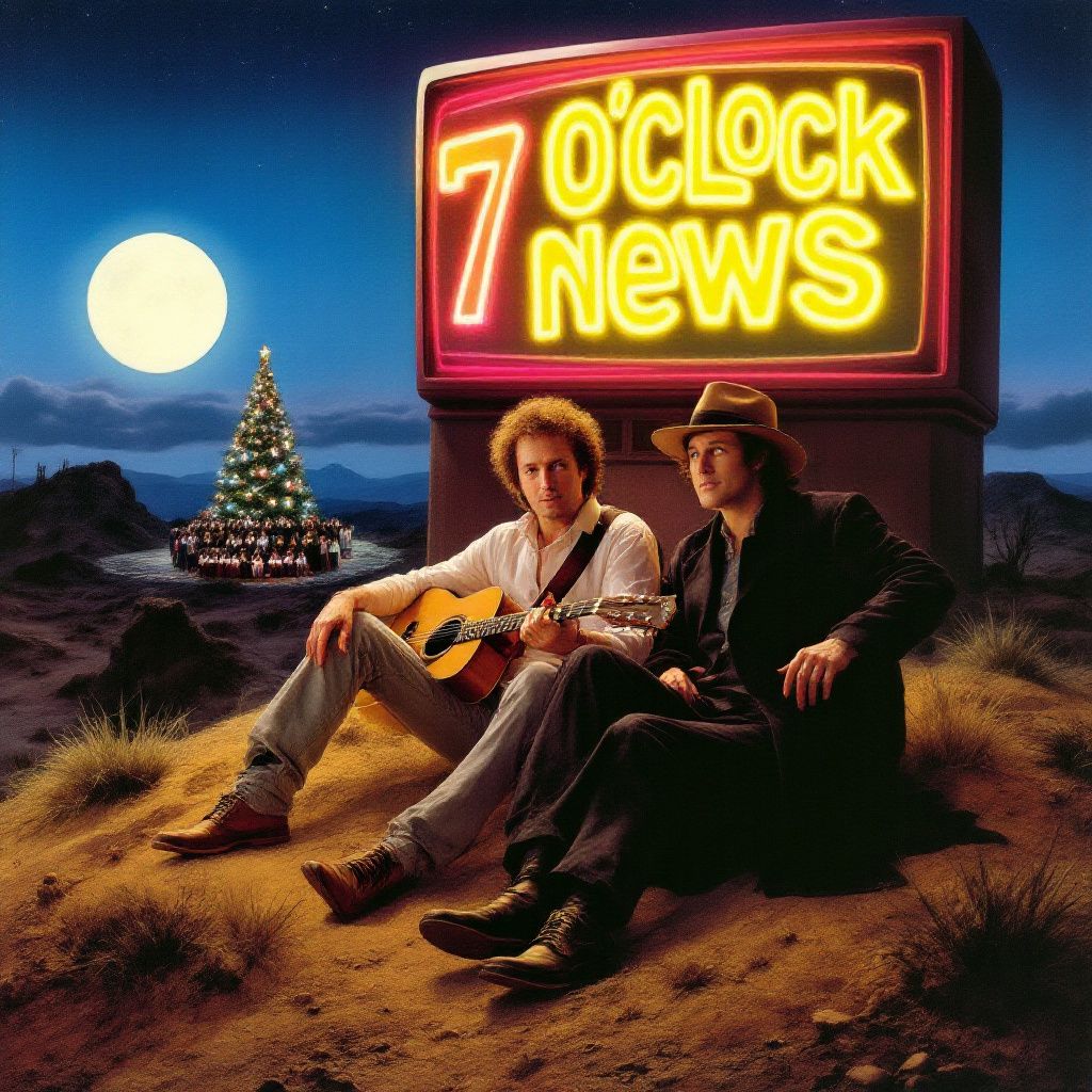 !flux11 ANSWER: Simon & Garfunkel, “7 O’Clock News/Silent Night”