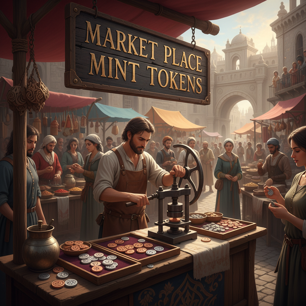 !nb MARKET PLACE MINT TOKENS