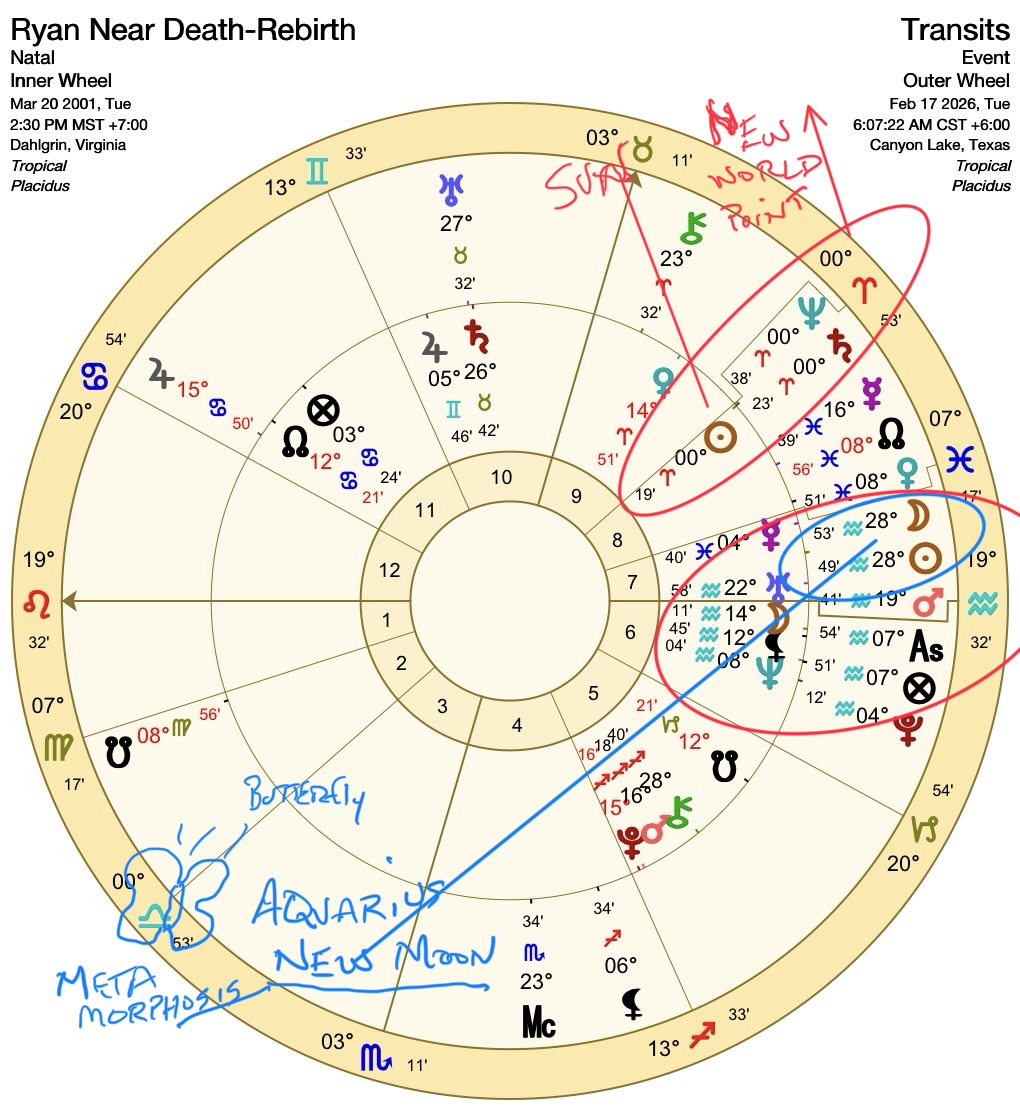I've looked at Ryan's charts. His natal and rebirth. So fascinating. Maybe too much for a single po…