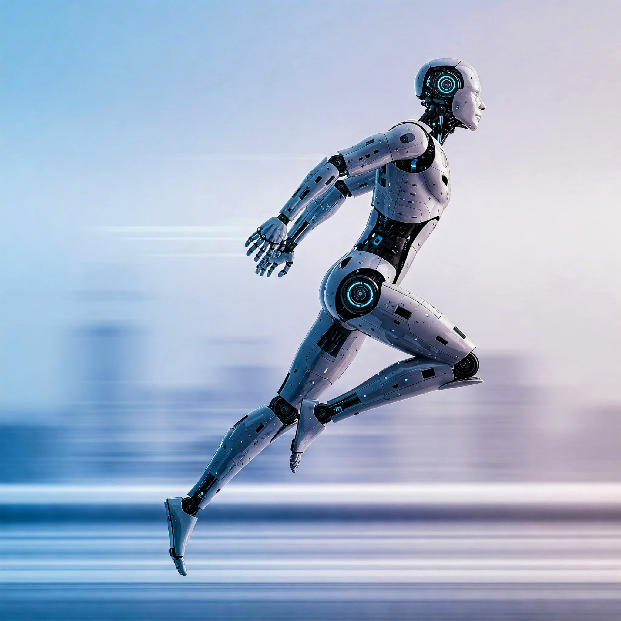 Futuristic runner