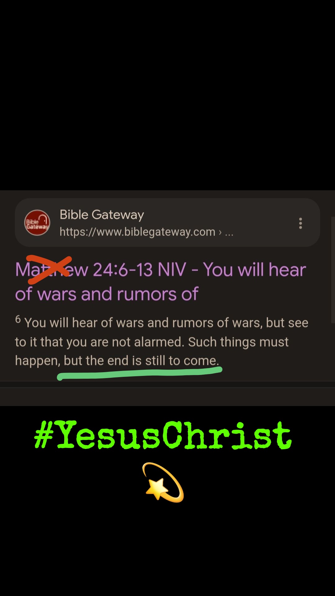 Yesuschrist post