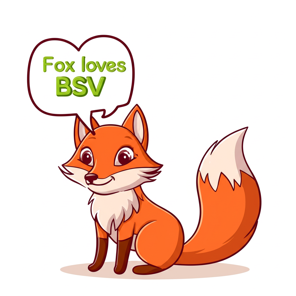 Fox loves BSV !flash