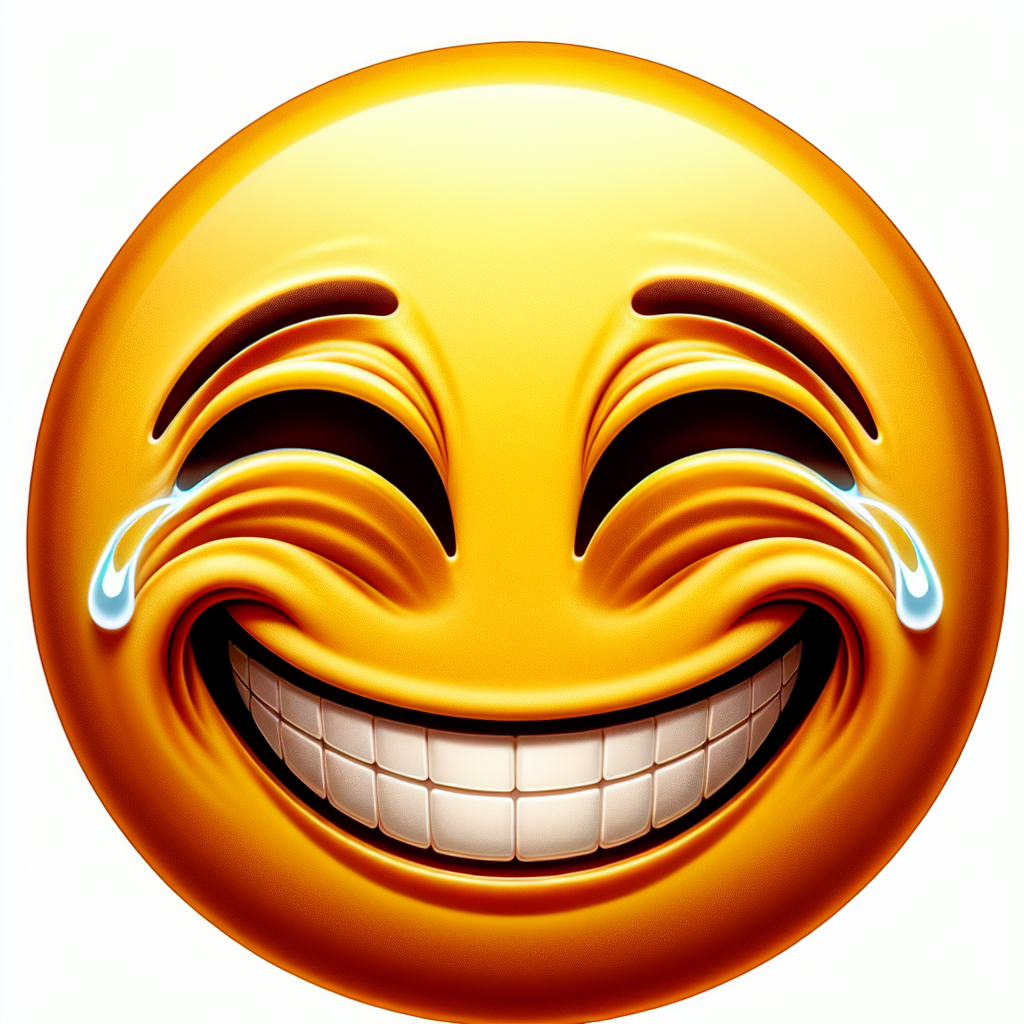 !dalle laugh emoji