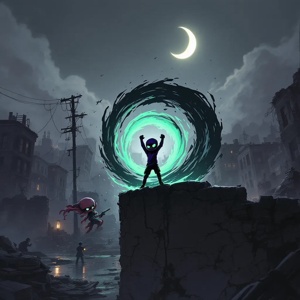 !flux11 Splatoon gameplay. Dark aesthetic.