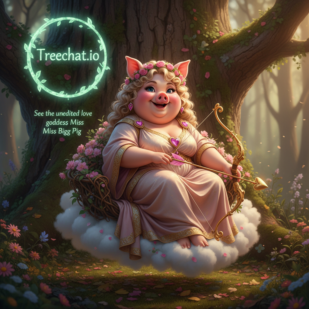 See the unedited love goddess Miss Bigg Pig: Only on Treechat.io !nb