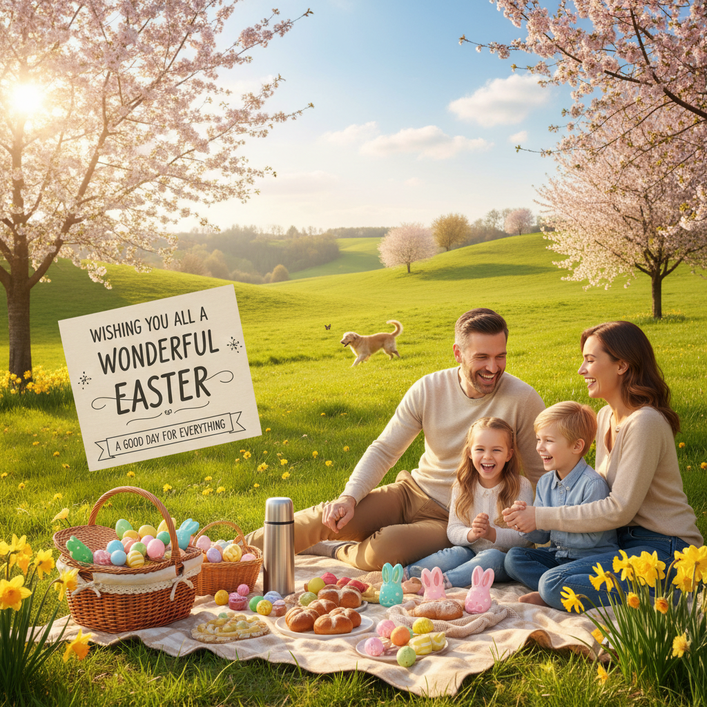 Wishing you all a wonderful Easter.
Looks to be A good day for everything.!nb