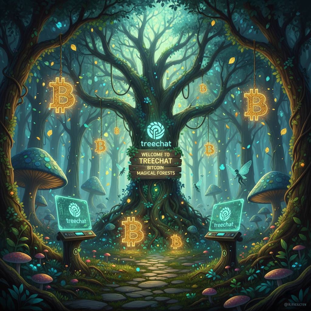 Welcome to treechat Bitcoin magical forests.!nb