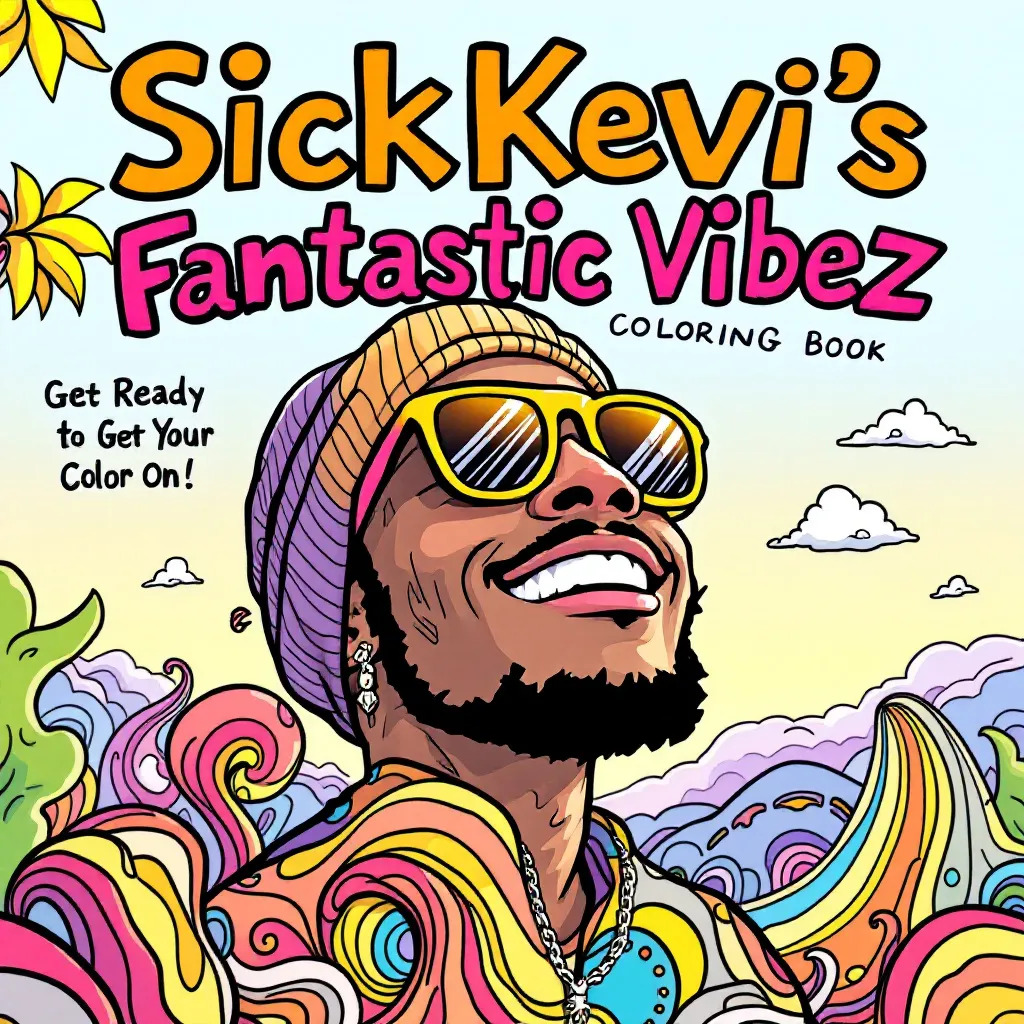 Hello creative souls and welcome to SickKevi's Coloring book of fantastic vibez. The rules are simp…