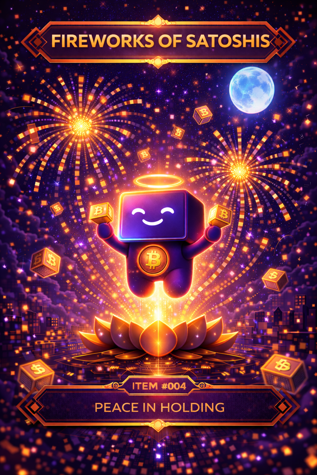 4️⃣ Fireworks of Satoshis – Celebration, the BSV way
  Start Bid: 2 $BSV @Bsvcrypto