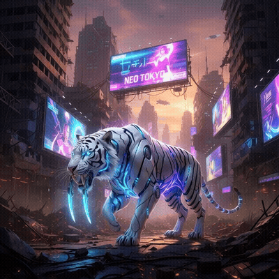 🐯 Neon Tiger 🐯
Mecha Spirits Collection 8
If you send 1 BSV to my wallet, I'll send it to you.
1M1L…