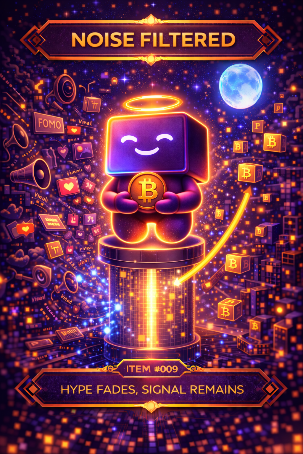 9️⃣ Noise Filtered – Hype fades, signal remains
  Start Bid: 2 $BSV