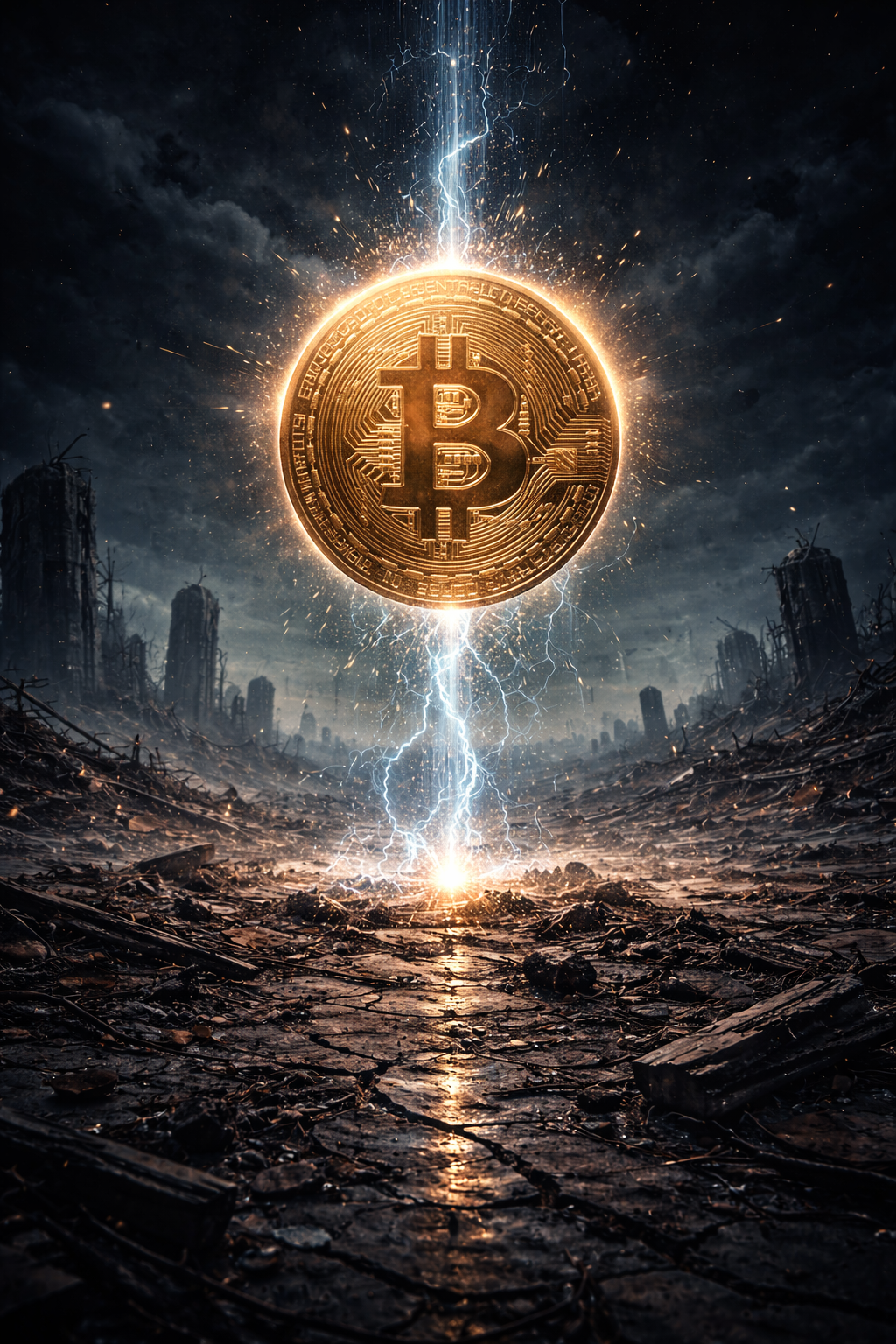 LAST BITCOIN 👇

🪙🔥 LAST BITCOIN NFT 
The world collapsed.
Banks turned to dust.
Servers went silent…