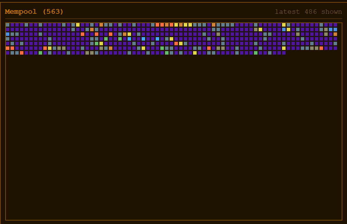 [[TXBLASTER]]
Just by looking at the pattern I know someone's playing TX mempool survivor, I need t…