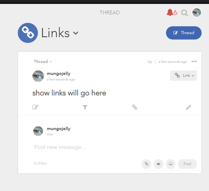 when i try to say there's going to be the links right after i post Send More Dogs, it often takes m…