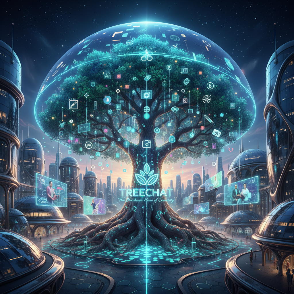 !nb Treechat is the blockchain home of creativity