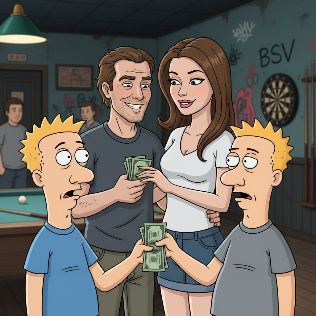 !nb Beavis and Butt-Head pay me to score with woman bsv