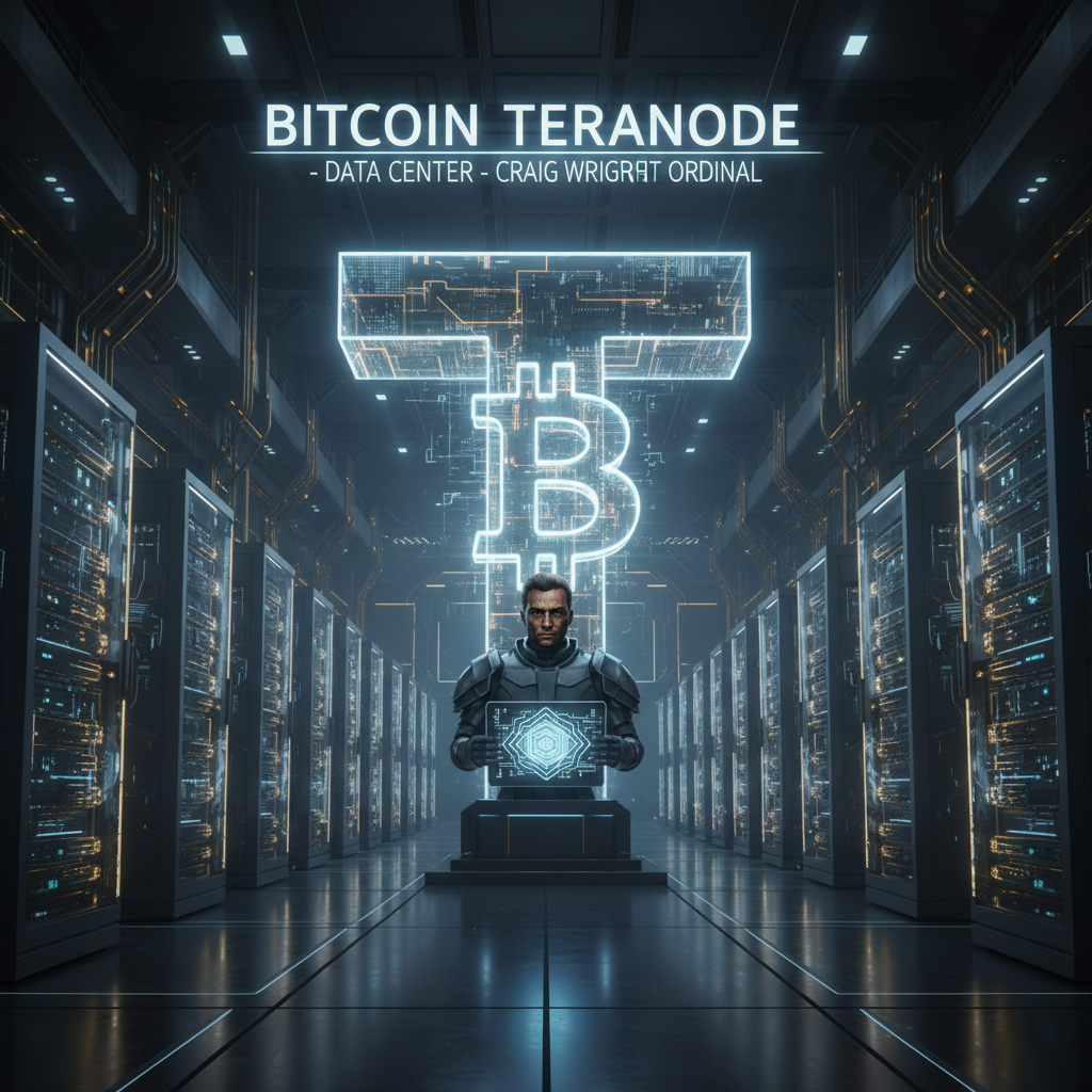 !nb BitCoin TERANODE- DATA-center-CRAIG WRIGHT-ART ORDINAL.