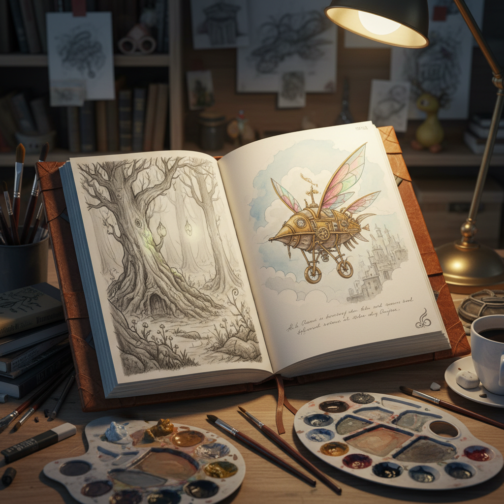 Show me your art book !nb
