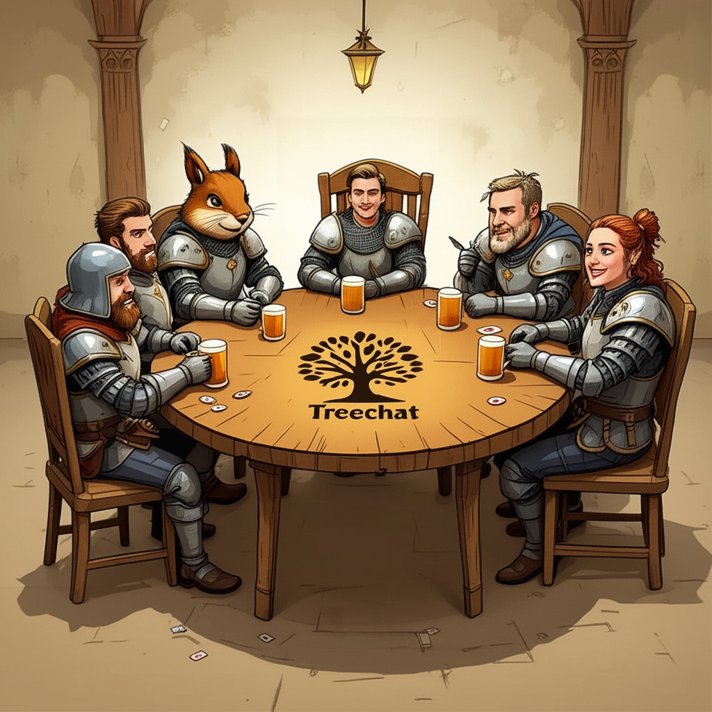 Gathering of Treechat Knights