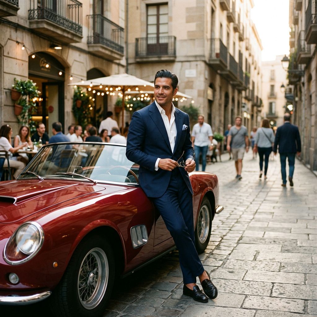 A Latin lover is someone who is well dressed, drives a fast car, he screws your wife, daughter and …