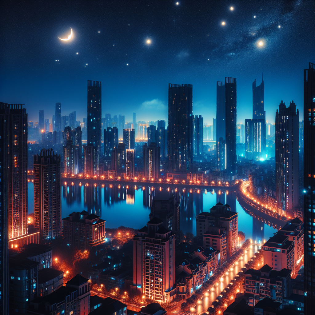Good night 🌃 !dalle